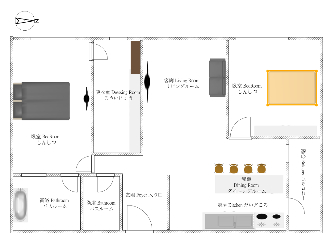 楠梓京城樂活｜絕美海景｜兩房大平車