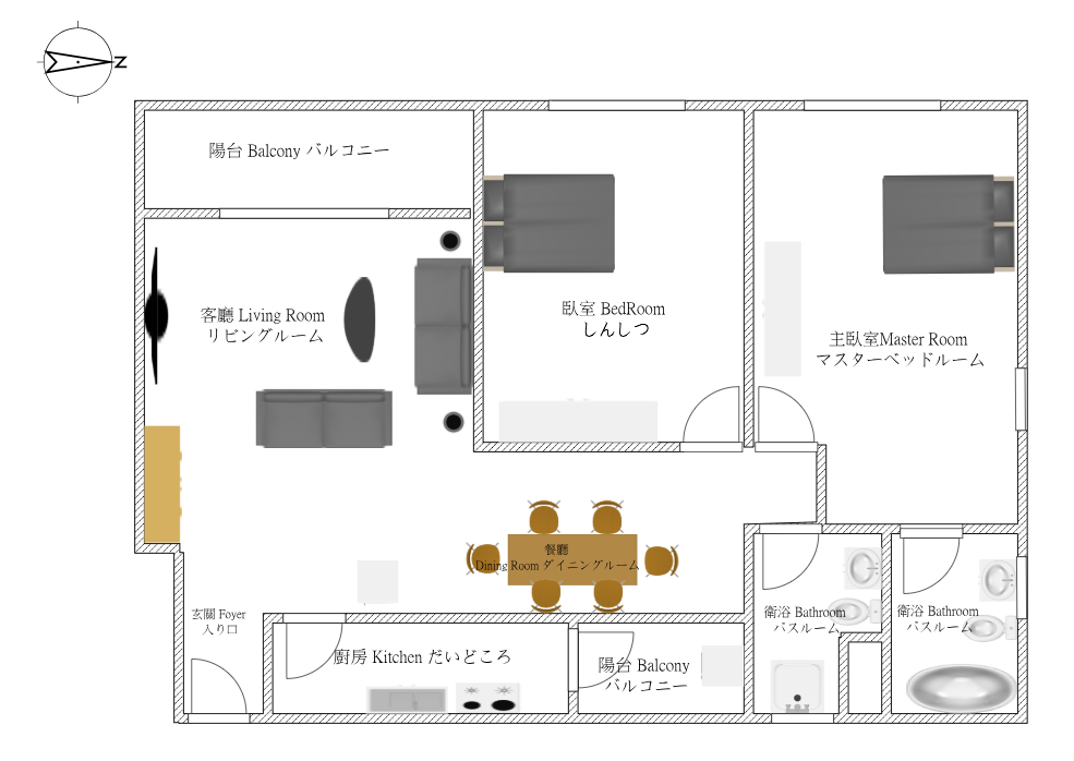 欣灣時代｜絕美景觀近輕軌｜高樓層2房2位平車
