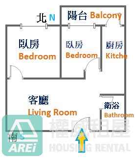 後勁MRT科楠全新高樓層舒適2房