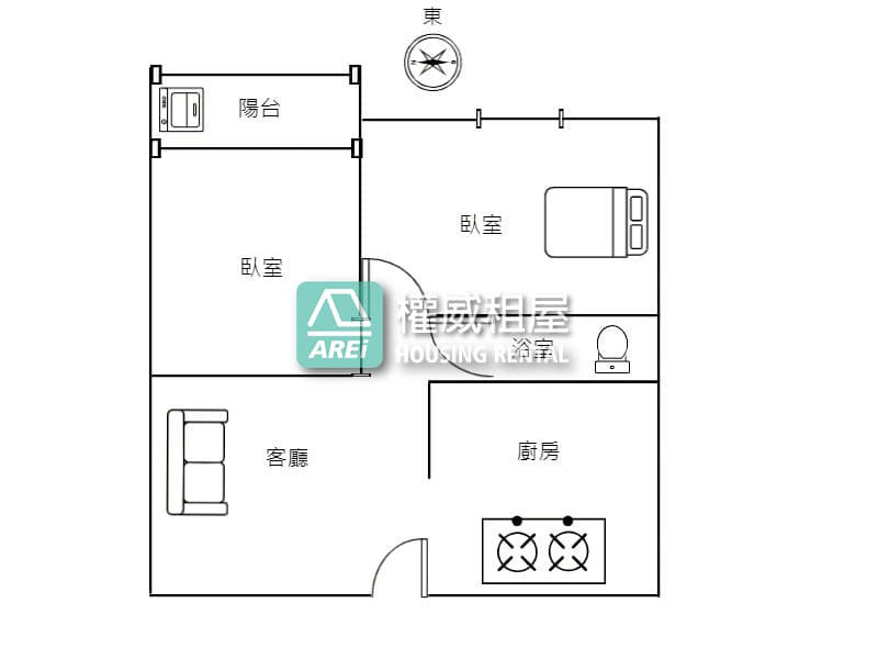 J one 台積電｜2房科技菁英宅