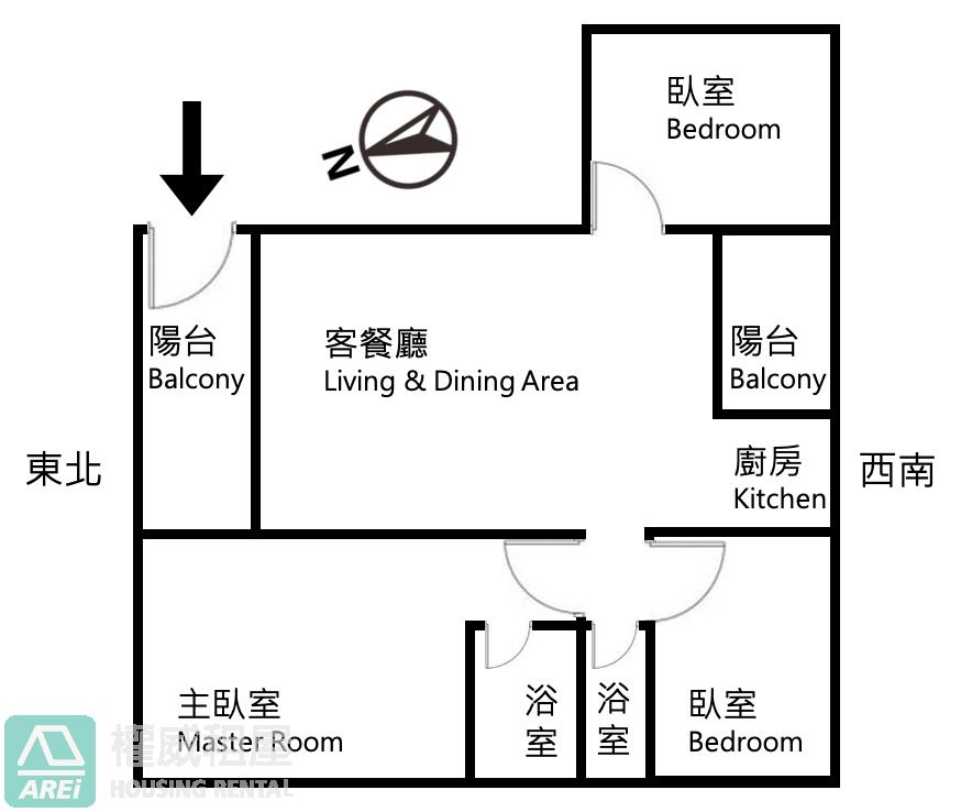 R15收納巨蛋天際線｜生態園區春川大三房平車
