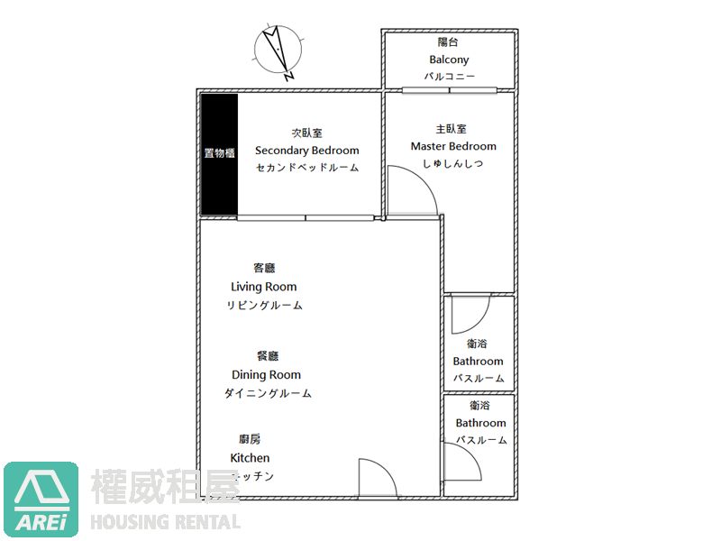 🏠亞灣三多｜京城新世界・雙衛浴現代2房精品宅