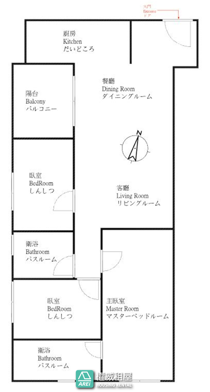 繽海｜從三多走向海岸，讓生活有一點柔光｜三房車位