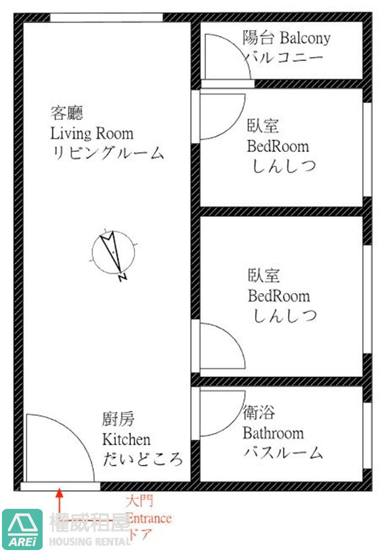 樹德家商｜輕軌站｜THE ONE．三樓晨光．留給生活一間剛剛好的兩房
