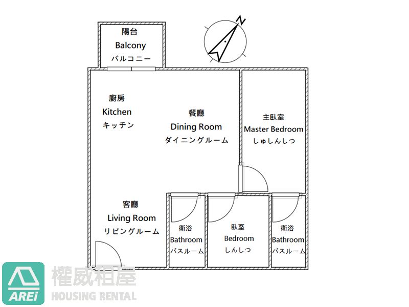 🌇 澄德商圈・築上景｜雙衛浴全新2房平車・舒適美景宅