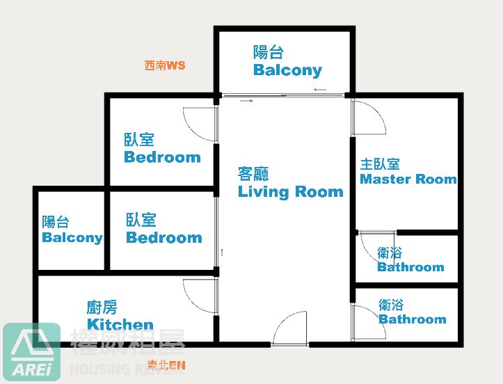 和陸寓邸全新高樓景觀3房平車