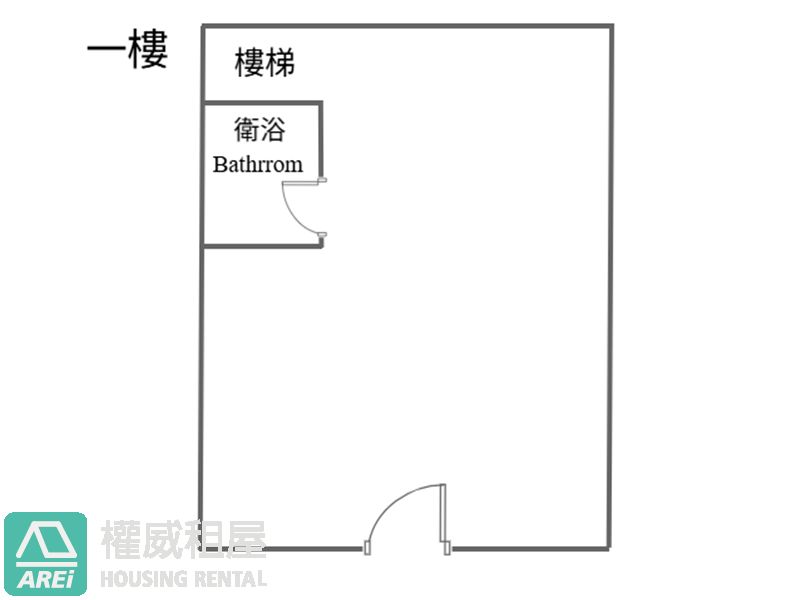 後驛商圈翻新透天金店面一樓