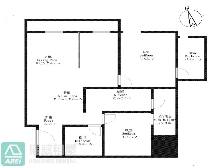 楠梓・高大特區| 冠傑UI| 可租補| 2+1房平車