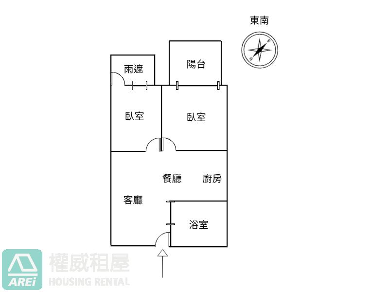 愛河畔風光💘愛情河左岸日式無印風2房
