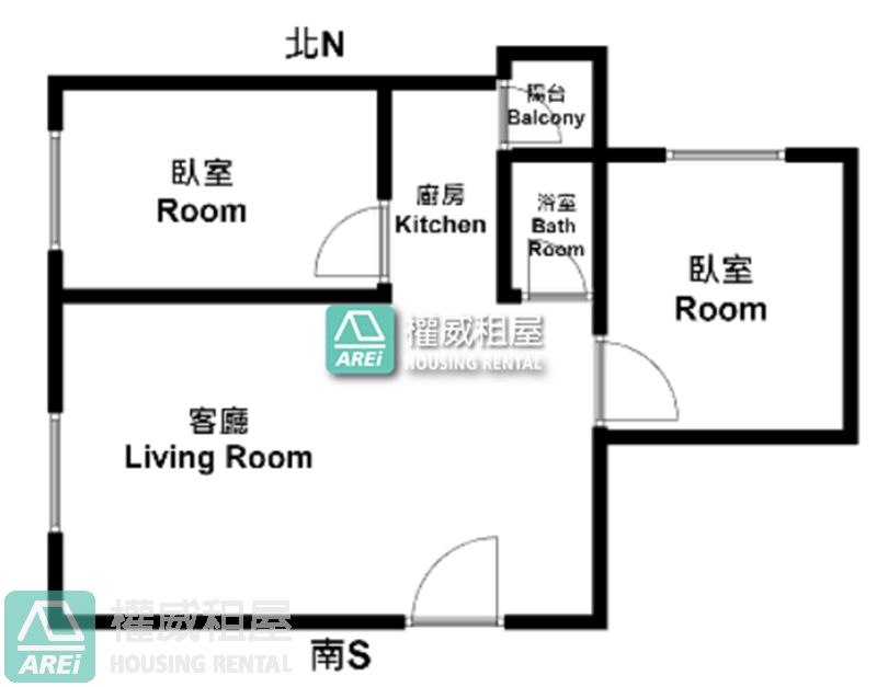 鹽埕埔MRT精品宅馥寓明亮大2房平車