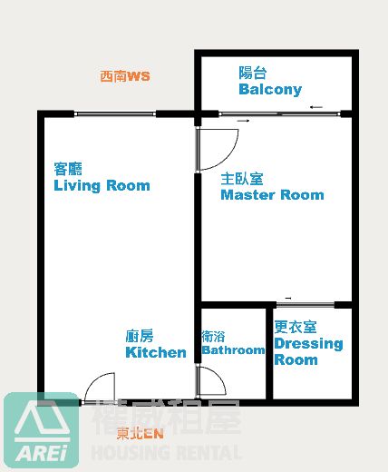 聯上iHOME舒適採光一大房