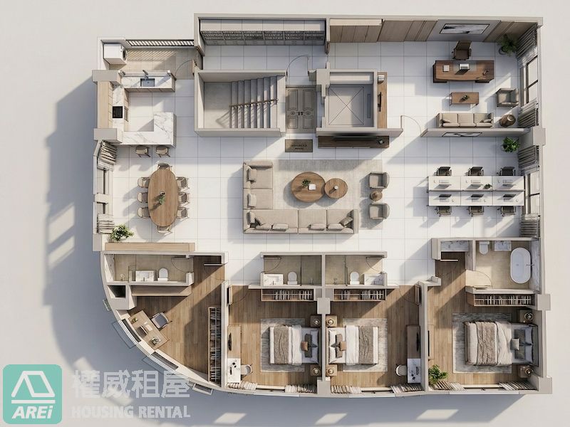 R13錢進凹子底漢神 一層一戶住辦 行政事務團隊首選