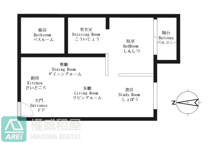 R14巨蛋MRT｜漢神巨蛋｜聯上F1｜隱奢美學寓所1+1房．可租補