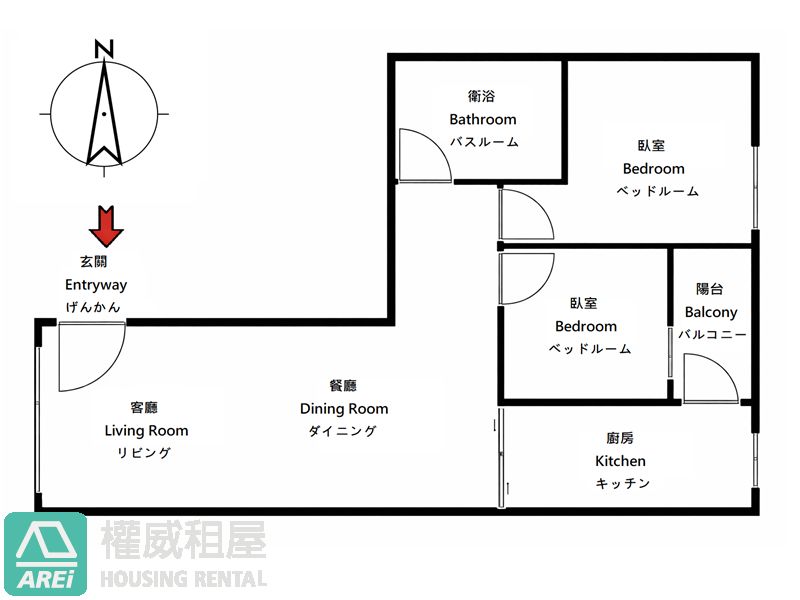 🏛️ 凹子底森林公園｜京城巴黎・簡而不凡的質感生活2房