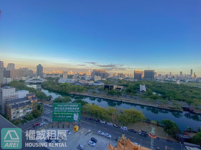 美術愛河｜河景3+1房採光平車