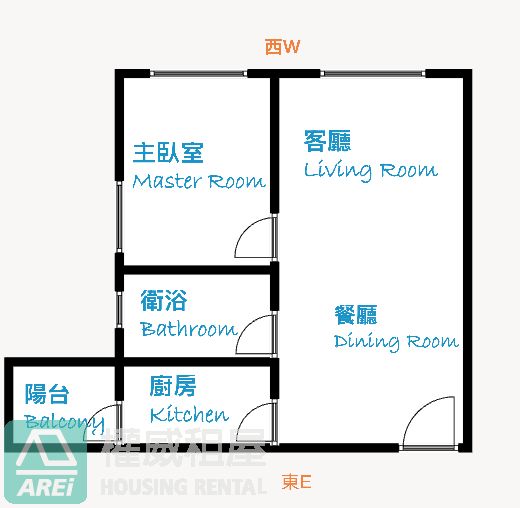 微笑時代高樓舒適一大房平車
