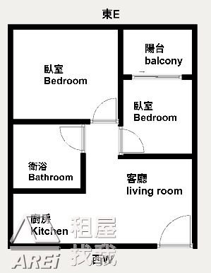 MRT巨蛋 | 城揚 J-Modern | 精緻2房