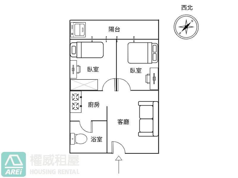 走路到高醫🚶郡都當代極簡生活感2房