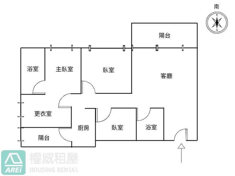 英明商圈🚈輕軌凱旋二聖｜文化馥麗3房