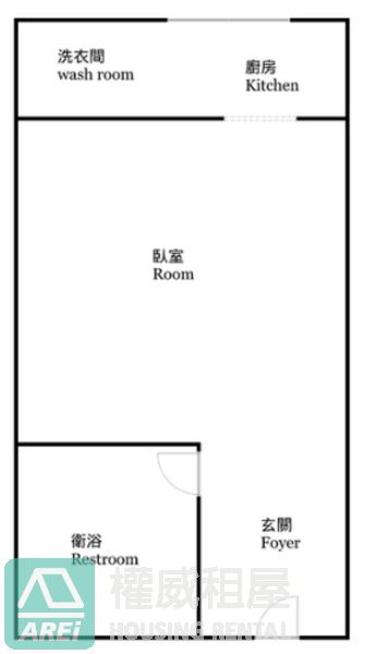 五塊厝站MRT│紅樓貴族│高樓層景觀一卡皮箱精緻套房