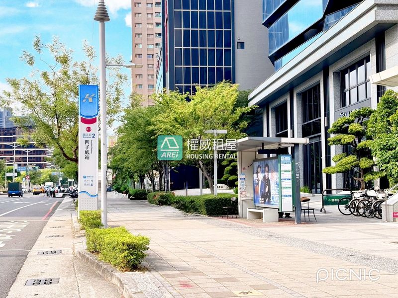 🌷MRT輕軌辦公室｜50坪凹子底｜朱沙大樓實用型商辦教室🌷