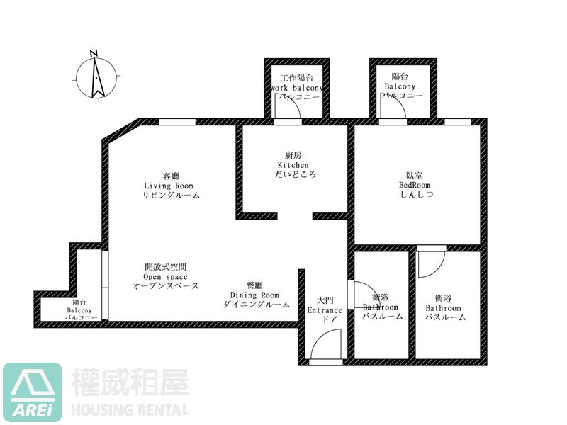 後驛MRT | 興富發博愛 | 純淨暖韻高質全新1+1房•適應你的生活格局•