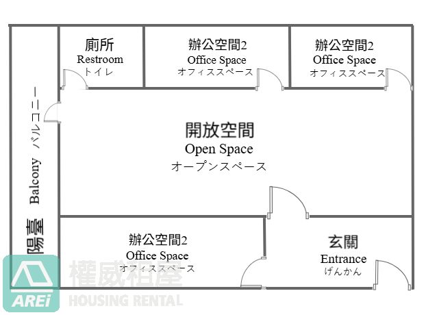 鼓山蛋黃區寬敞商務辦公室|R14捷運站