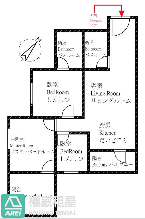 當城市風景成為家的背景 生活，也有了新的高度 ◆ 鉑愛悅 三房平車x可租補x左營高鐵 三鐵共構