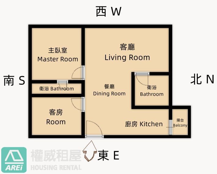 凹子底阿曼16景觀採光2+1房平車