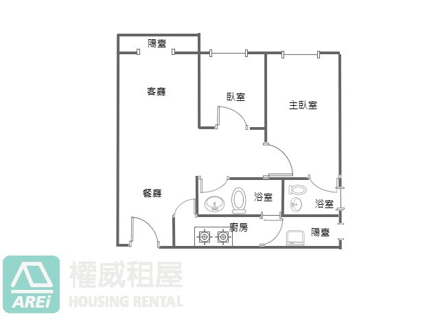三多商圈|星玥灣|2房2衛2陽台|可租補報稅|可貓