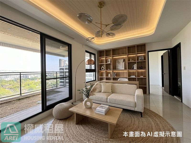 裝潢中｜台積電蓮池潭｜光洲耘海高樓綠景2+1房