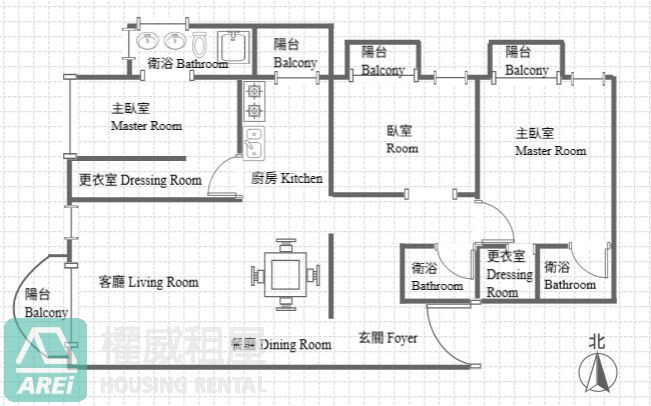 農16堅山大世紀｜雙主臥泳池宅｜附平車