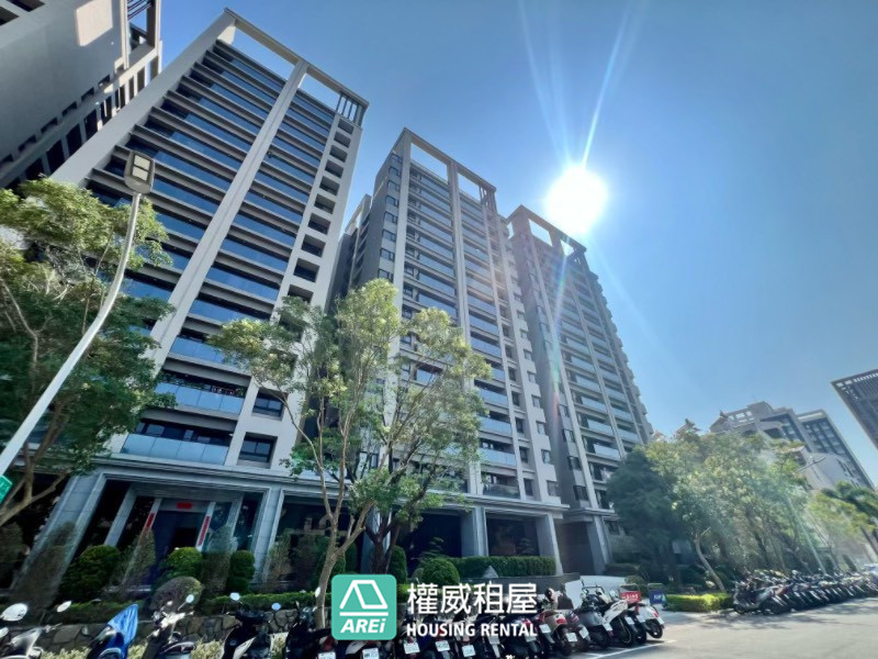 楠梓台積電森河畔2+1房精裝全新未住B1大平車景觀前後陽台
