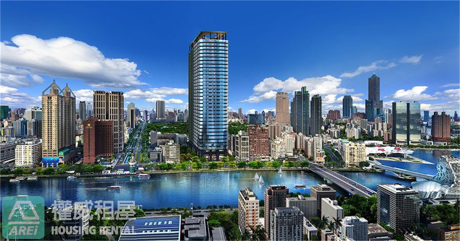 前金 | 愛情河左岸 • 映灣景 • 市中心雙軌兩房•可租補