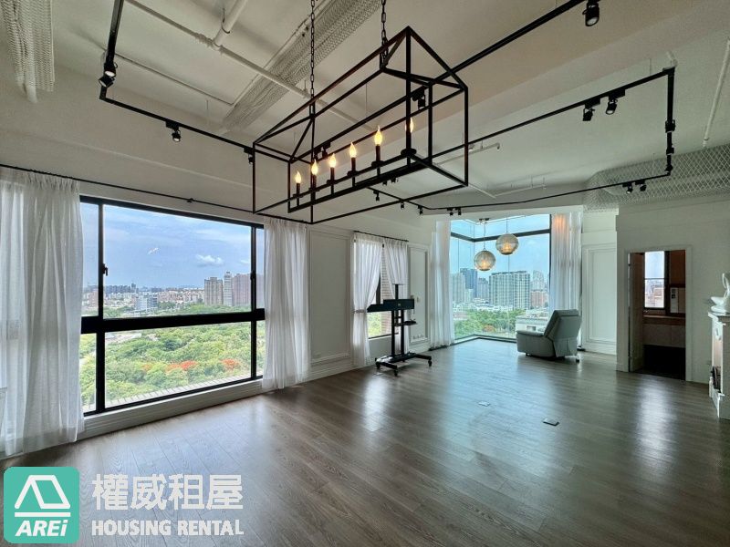 美術館首排樹海景🌳純白系3+1房雙平車