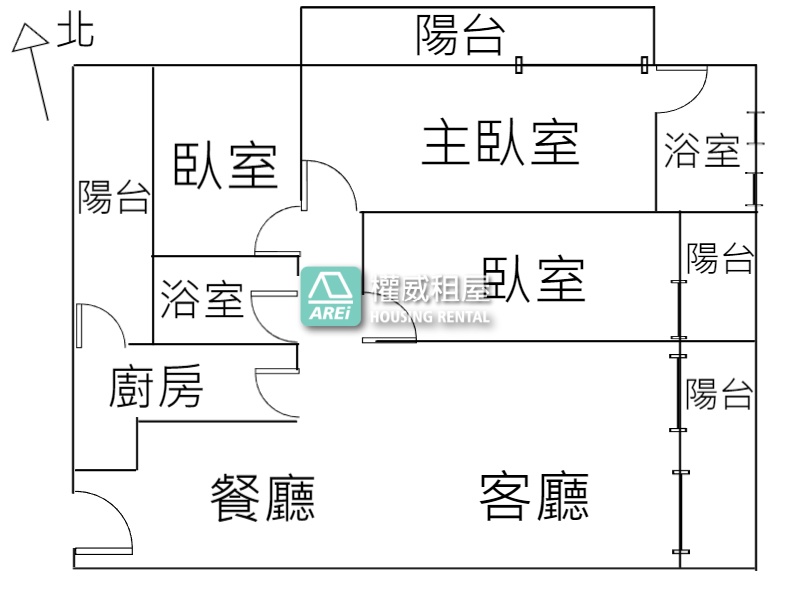 仰德灣3+1房💘坐擁愛河首排浪漫河景