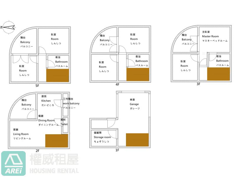 河堤社區*透天別墅|近大樂5+1房|雙車庫|室內空間超大