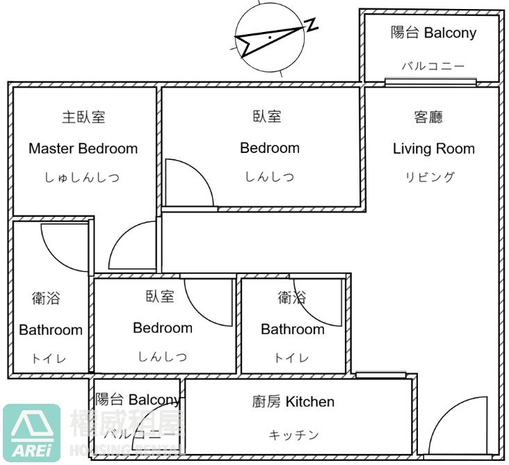 🌟 『浤圃星捷座 雙捷運 』景觀美3房含平車｜含管理費｜可租補