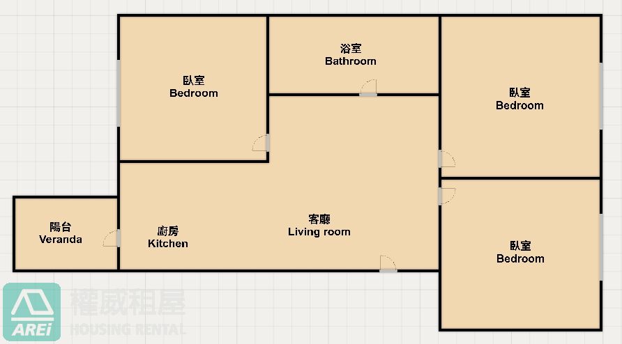 【金龍大廈】全新翻修質感・可入戶籍寵物友善宅