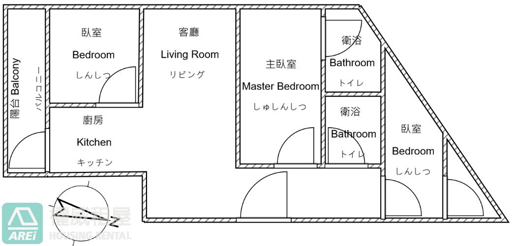 🚈LRT機廠·光華商圈 ∣溫馨3房明星學區 ∣ 傢俱電齊全