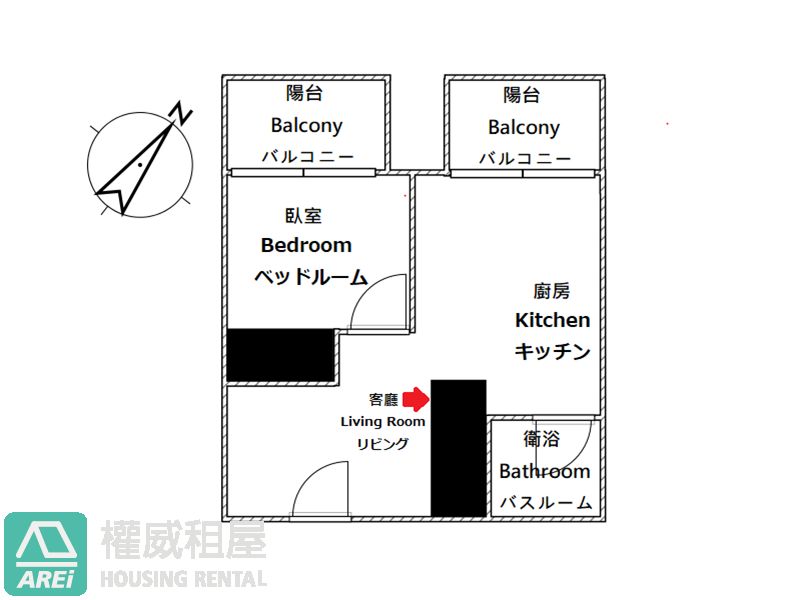 🏠郡都當代 | 綠意環繞・日系採光・雙陽台・全能質感宅