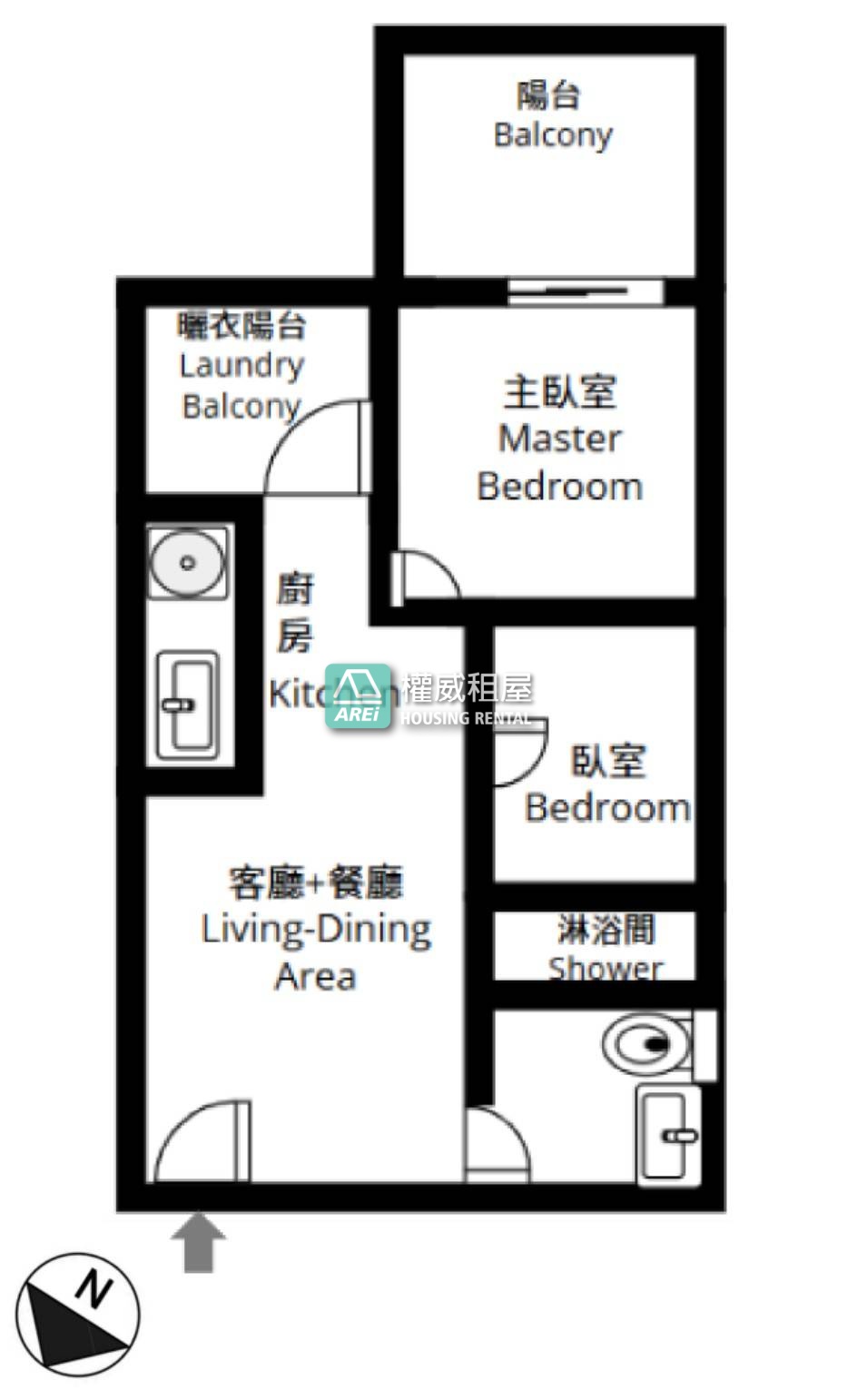 悅讀時代|橋頭台積電科技宅|家電家具待補|全新2房附車位