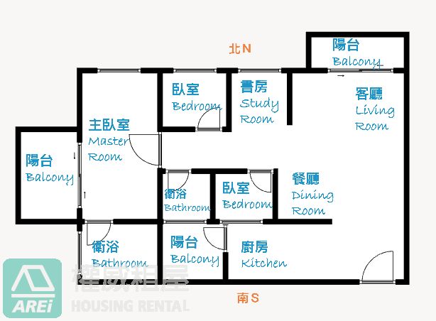 亞灣勤見築3+1房平車