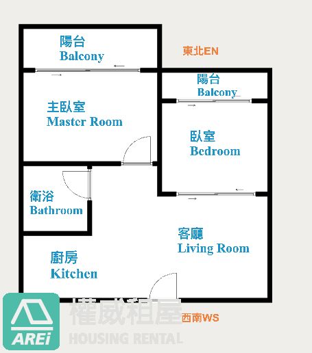 鋭揚捷仕堡溫馨舒適兩房平車