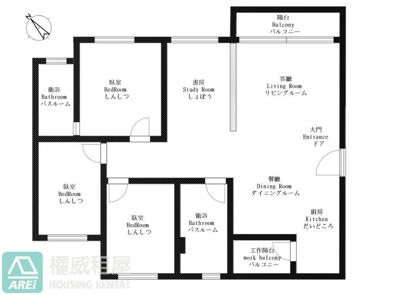 ✨️近日月光 •HAPPY悅讀 •3+1房室內30坪 •德賢商圈