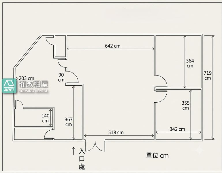 🌷MRT輕軌辦公室｜50坪凹子底｜朱沙大樓實用型商辦教室🌷