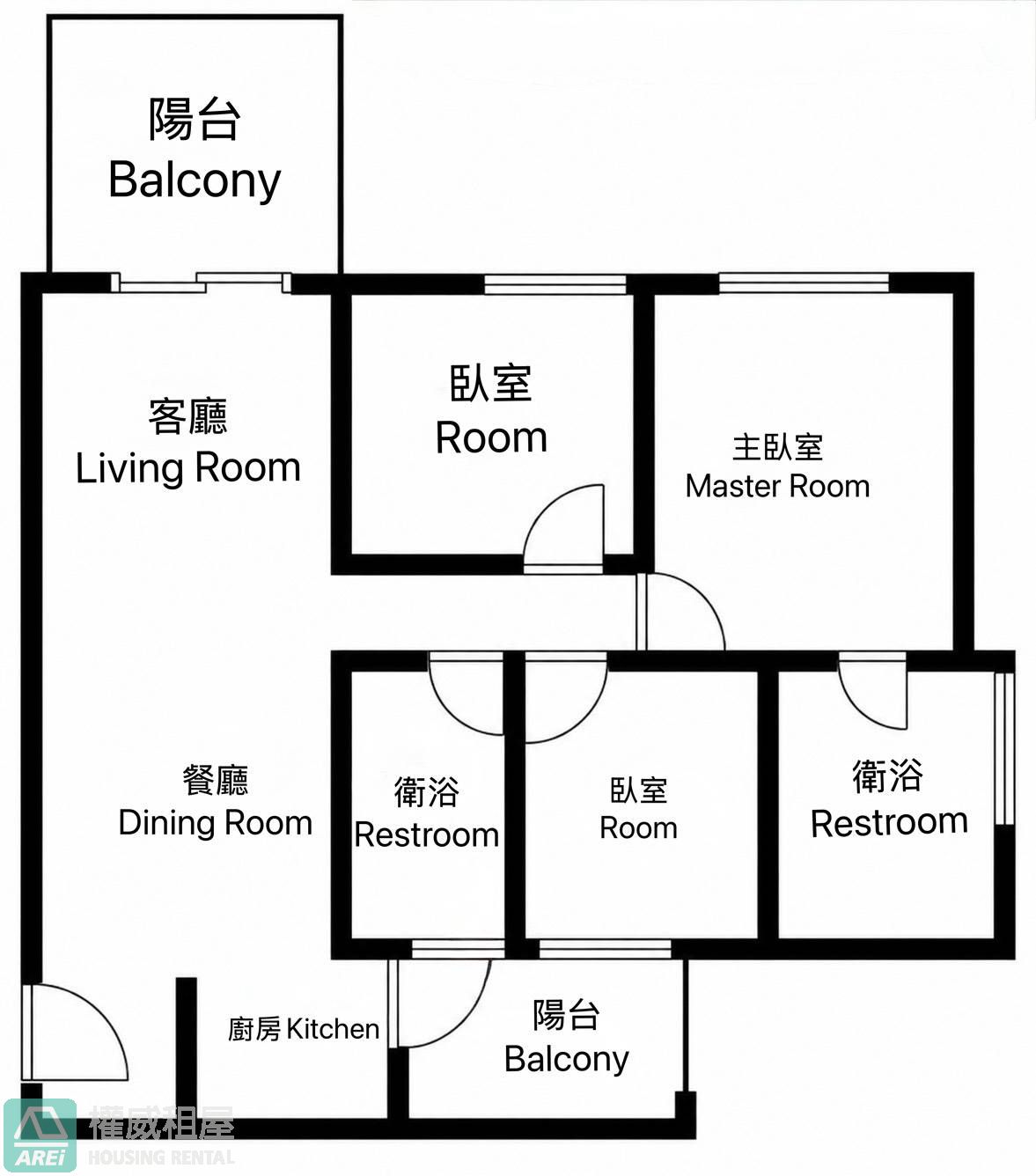 永信原旭∣高雄大學∣首排綠景∣三房二衛∣平面車位∣首次出租∣可租補