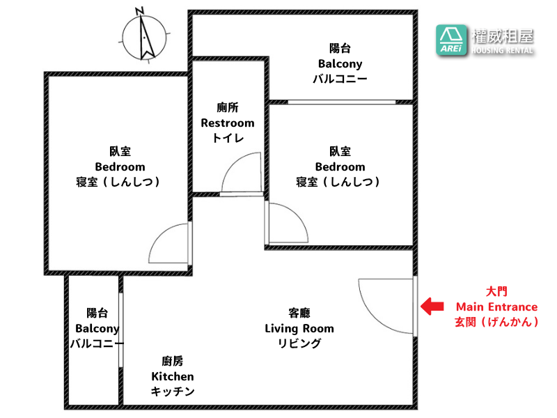 🌳 小森學｜榮總生活圈・靜謐兩房・從容而居