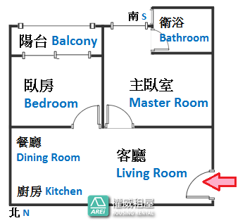 漢神巨蛋MRT水丰尚明亮便利2房