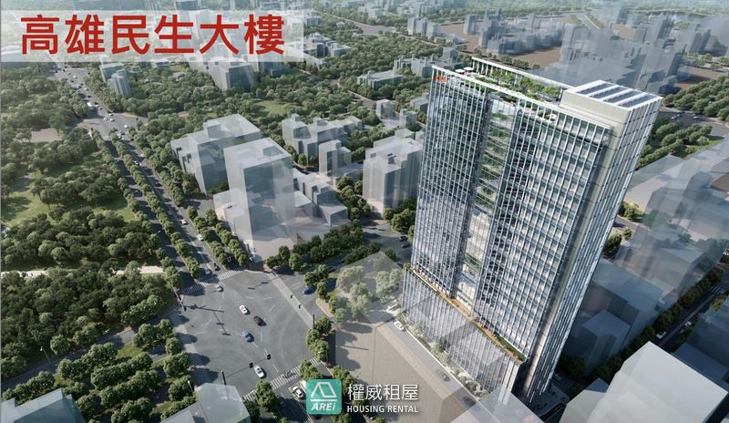 🍍中央公園| 全新民生大樓雙捷運辦公大樓| 百坪大坪數辦公大樓-18樓🍍